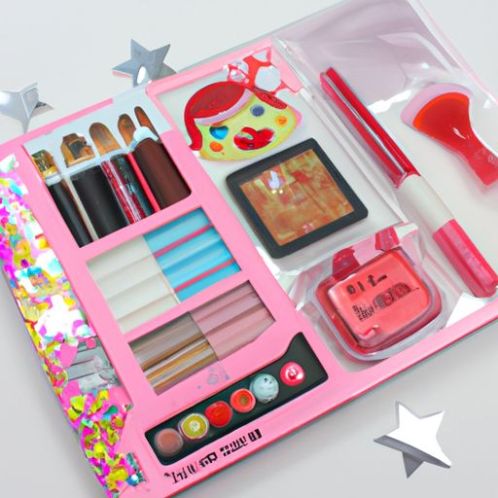 make up set pretend play cosmetics toys creative toy for girl make up Zhiqu hot sale kids real