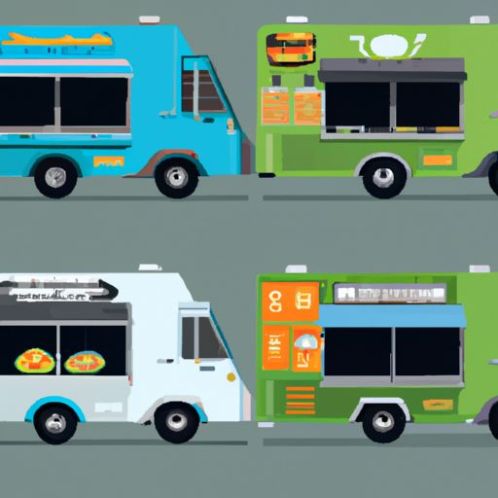 Food Truck Meest Populair Mobiel de beste verkoop Food Trailer Grote Truck Food Chinese Leverancier Snel