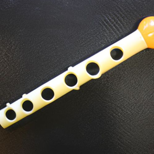 Juguete de plástico con 8 agujeros, llave de clarinete hulusi, diseño tradicional chino de moda para instrumento musical infantil