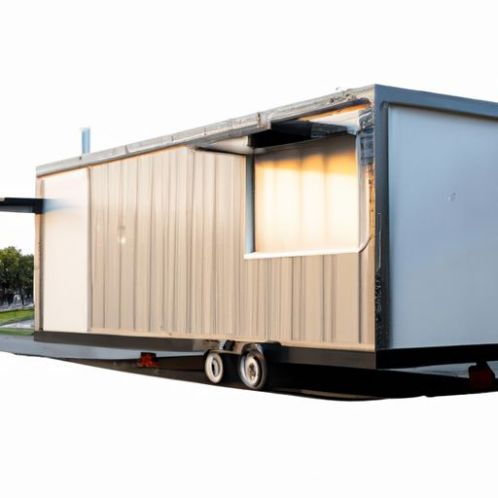 餐厅及移动便利食品店40尺可扩展集装箱预制耐用集装箱