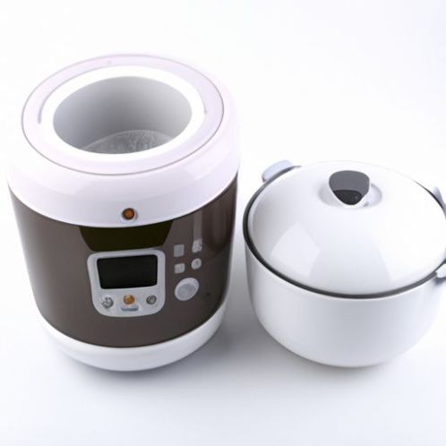 밥솥 전기 다용도 컵 수프 히터 디지털 밥솥 음식 포함 대나무 스팀 가전 2L 휴대용