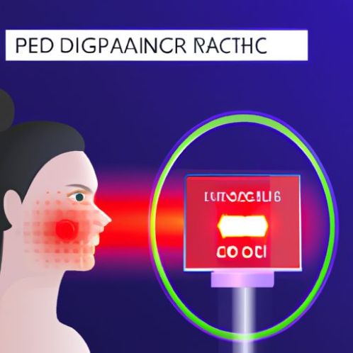 Lampu merah peradangan Sampel cepat peremajaan kulit wajah terapi lampu led terapi lampu merah anti penuaan Biospartech Redol Plus berkurang