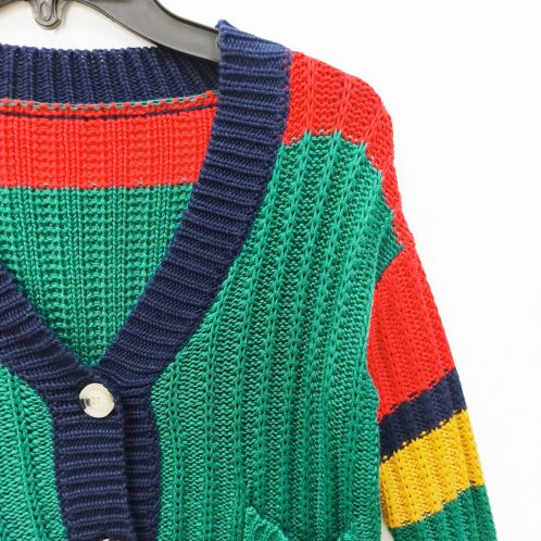 fabrication de cardigans de couleur, pulls tricotés pour hommes Usine de transformation