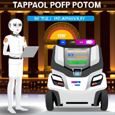 Robot patroli pramutamu Layanan penerimaan pemandu wisata layanan ai temi Patroli keamanan robot komersial otonom AI berbahasa Thailand