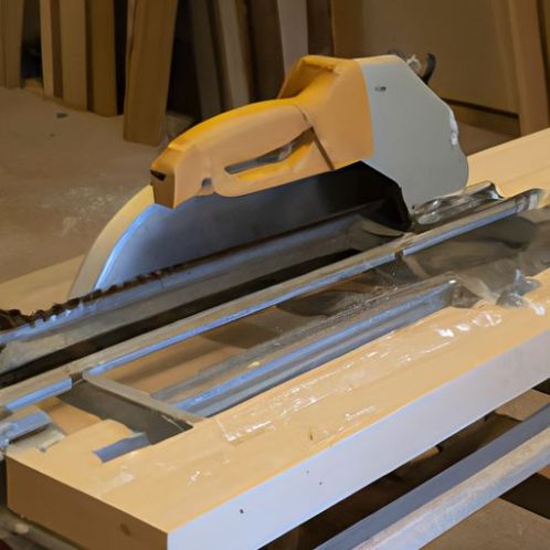 Corte de madera para carpintería, sierra de mesa deslizante portátil multifunción