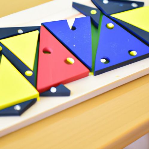Jogo de cognição para crianças brinquedos educativos infantis de madeira Tangram magnético educacional DIY brinquedos criativos de quebra-cabeça para crianças geometria de aprendizagem precoce