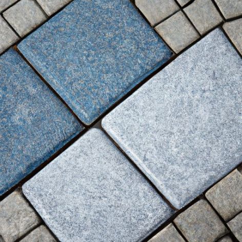 Adoquín de piedra de riel, granito gris, azulejo de pavimentación táctil de acero inoxidable de alta calidad