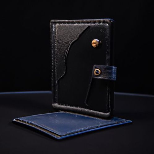 Blocking Pop Up card holder Card handmade long wallet Case Business ID anti-theft Carbon Fiber wallet card holder 2022 New Designer Leather RFID