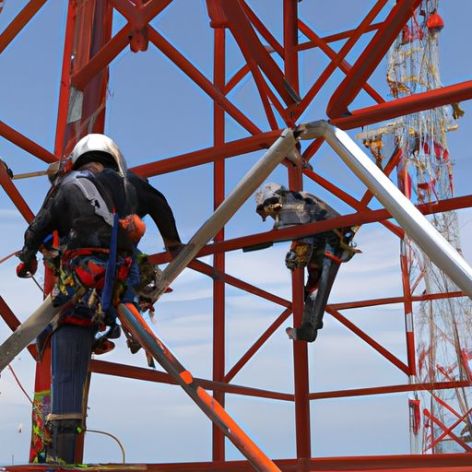 Production Galvanized Telecom Tower in viet Complied With Strict Vietnamese Regulations Upon Client Request: The