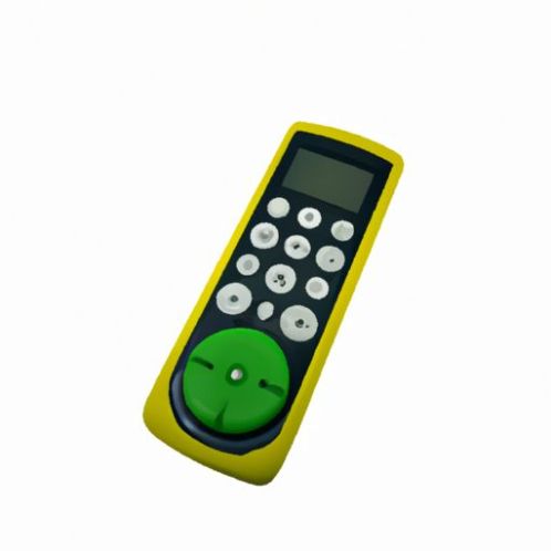 Remote control kondisioner LCD grafis warna kuning hijau 122X32 dengan