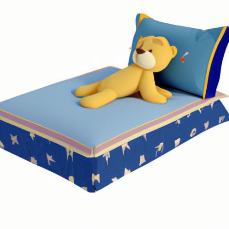 蓝色儿童和婴儿床上用品角色 儿童纺织品和床上用品 100% 纯棉被子 儿童床上用品套装 ALPHA TEXTILE light