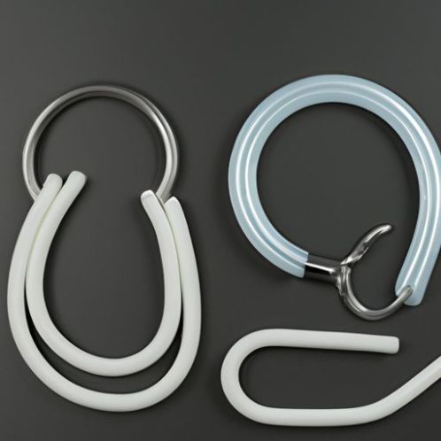 Tool Spring Lanyard for safety bracelet connecting hardware 6.5mm 8mm 10mm Retractable Coiled Plastic