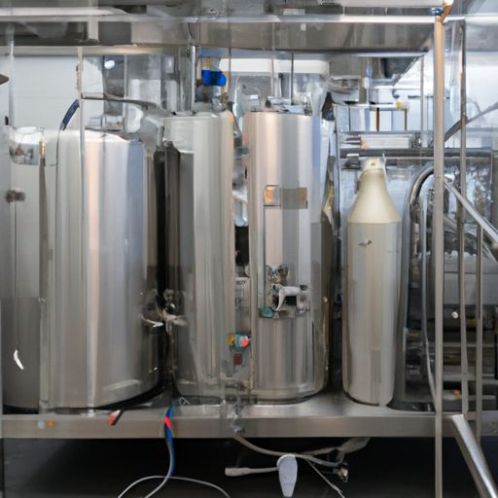Máquina de pasteurização de leite industrial de suco de frutas para máquina de pasteurização de leite Pasteurizador Máquinas de processamento de laticínios Tanque de pasteurização de iogurte