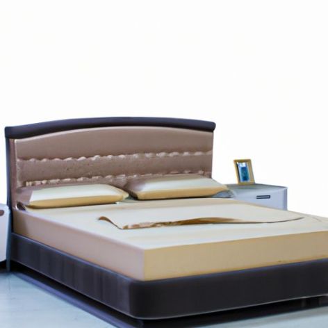 Tamaño de cama de excelente calidad, venta moderna de muebles de dormitorio, camas tapizadas Queen