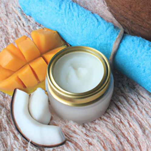Coco Scrubbing Cream Mango And coconut oil Orange Sugar Body Scrub Exotic Organic Brightening Vitamin C