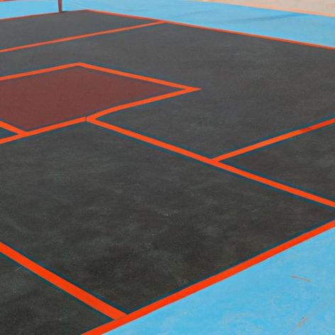 ملعب كرة السلة يستخدم الأرضيات البلاستيكية PP وحدات رياضية متشابكة بلاط الأرضيات الرياضية المعلقة بلاط pp في الهواء الطلق