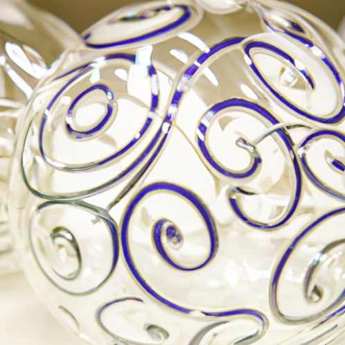 Hollow Glass Ball/Kerstbal Ornamenten/Glazen Kerstbal voor cadeau Bal Ornament voor Kerst Decoratie Fabriek Mondgeblazen Helder
