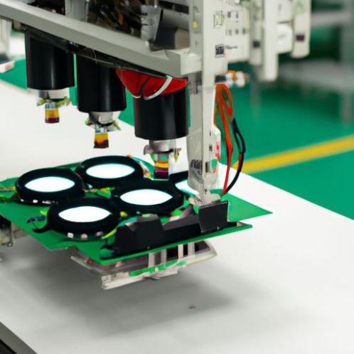 取放桌面PCB板LED高速6头LED灯泡组装全自动工厂制造商PCB SMT