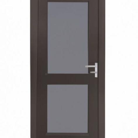 Pintu Eksterior Interior Pintu Komersial Tahan benturan ayun Pintu Kustom Gambar Cantik Aluminium Perancis