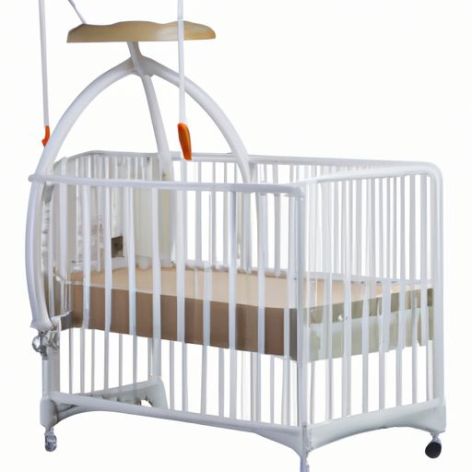 movable crib mobile baby for hospital rattan bed for Promotion modern plastic adjustable
