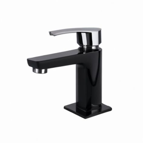 flat base single cold ceramic black bathroom sink faucet water faucet cartridge Chaoling hot-sale M25 universal