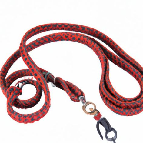 Rope for Small to Medium rope for dogs Dogs Training and Walking Brown Comfortable Genuine Leather Dog Leash Traction