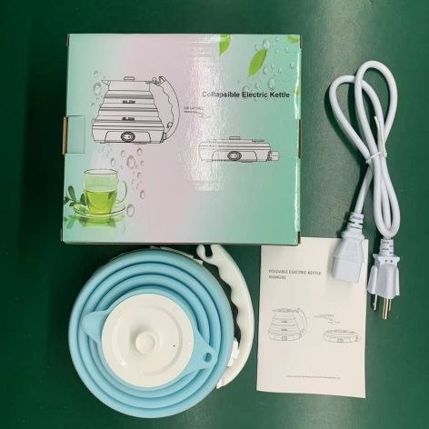 Silicone 12V ấm đun nước điện tùy chỉnh nhà cung cấp Trung Quốc,người bán ấm đun nước xe hơi gấp tùy chỉnh,xe du lịch ấm đun nước nóng Trung Quốc người bán giá rẻ