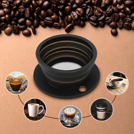 collapsible portable reusable coffee dripper China Maker,drip coffee or pour over Company