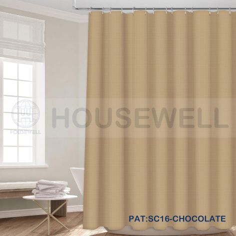 Printed PEVA Shower Curtain, Water proof, Eco-friendly, Heavy Duty
